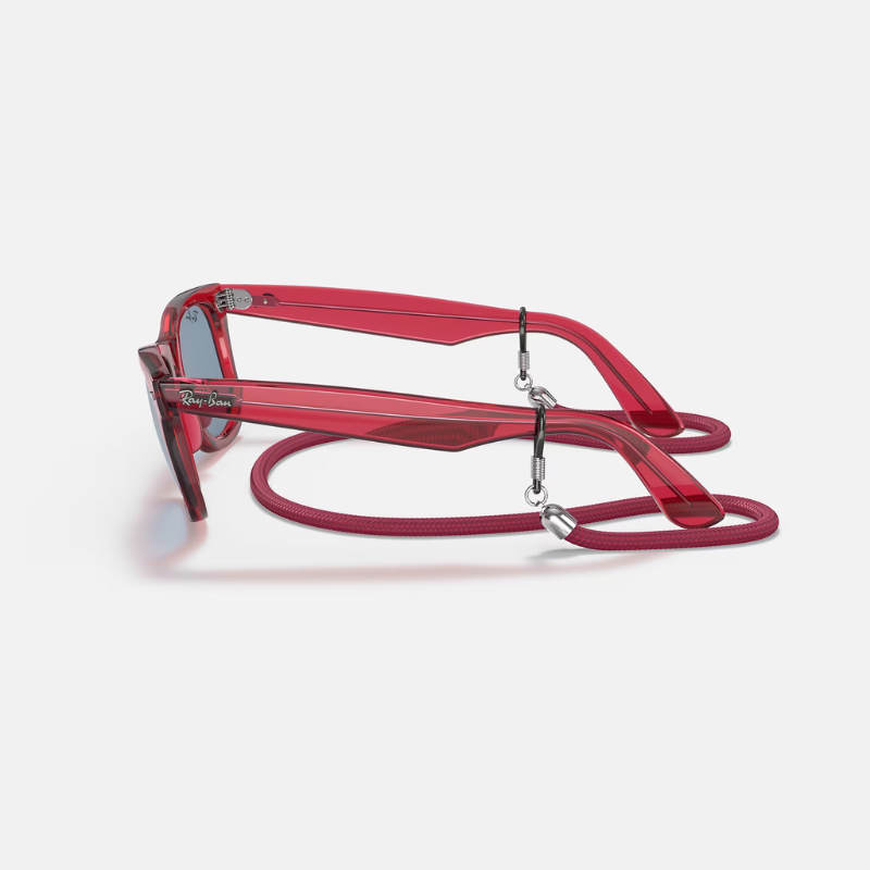 ORIGINAL WAYFARER COLORBLOCK TRANSPARENT RED