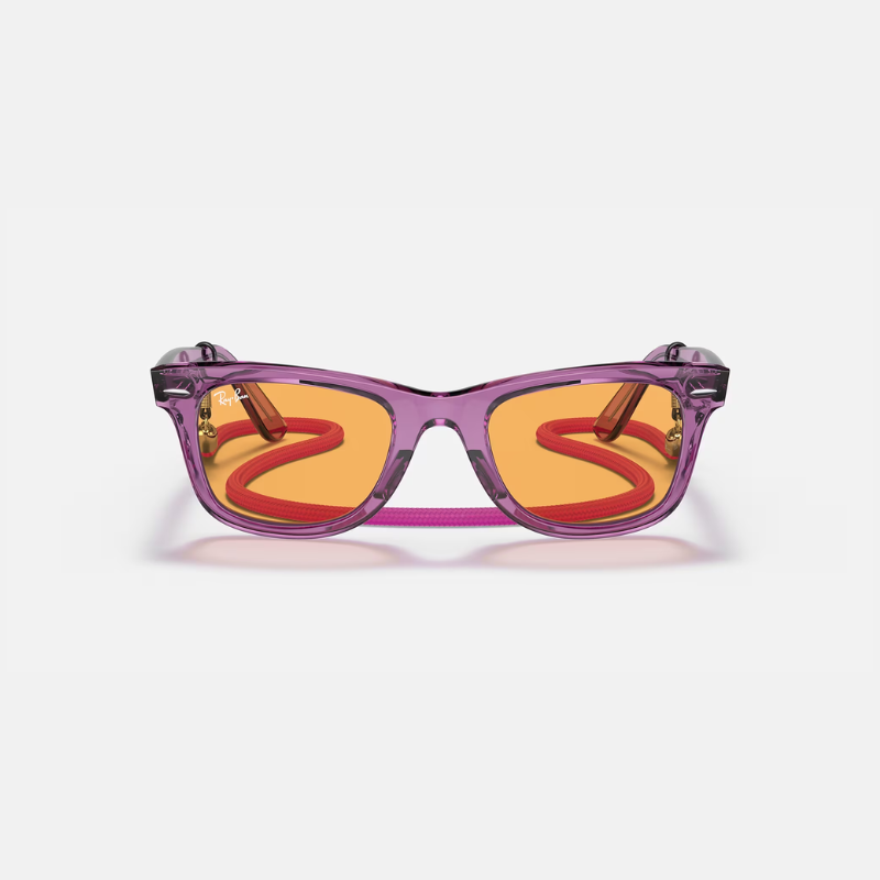 ORIGINAL WAYFARER COLORBLOCK TRANSPARENT VIOLET ORANGE