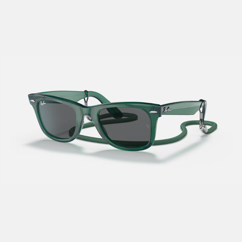 ORIGINAL WAYFARER COLORBLOCK TRANSPARENT GREEN