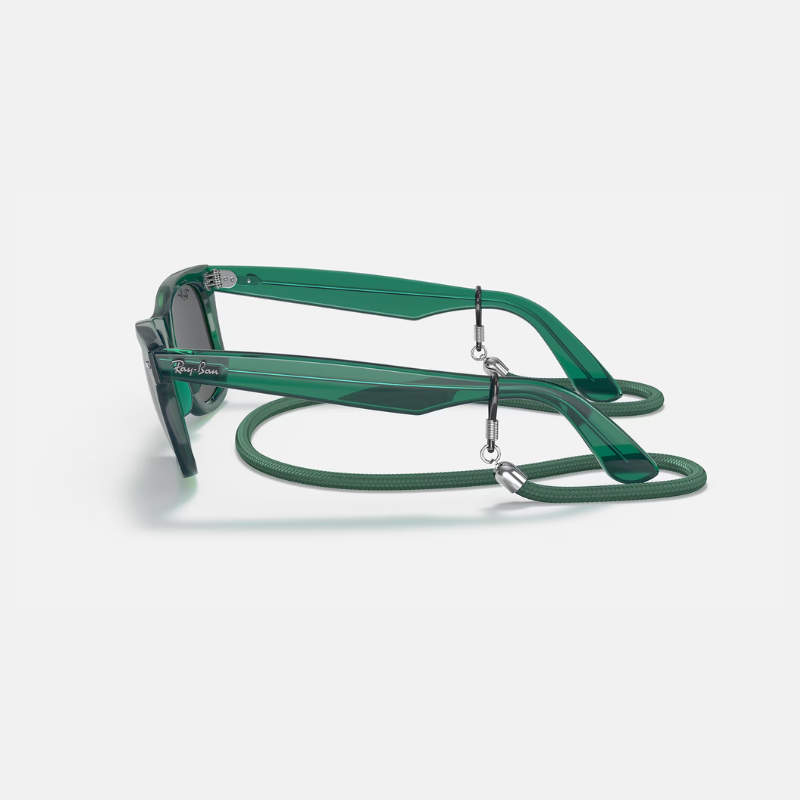 ORIGINAL WAYFARER COLORBLOCK TRANSPARENT GREEN