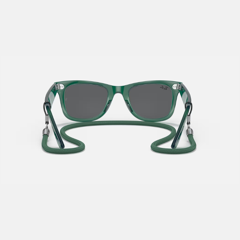 ORIGINAL WAYFARER COLORBLOCK TRANSPARENT GREEN