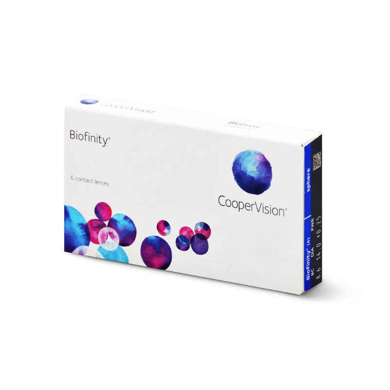 Lentilles de contact BIOFINITY boîte de 6