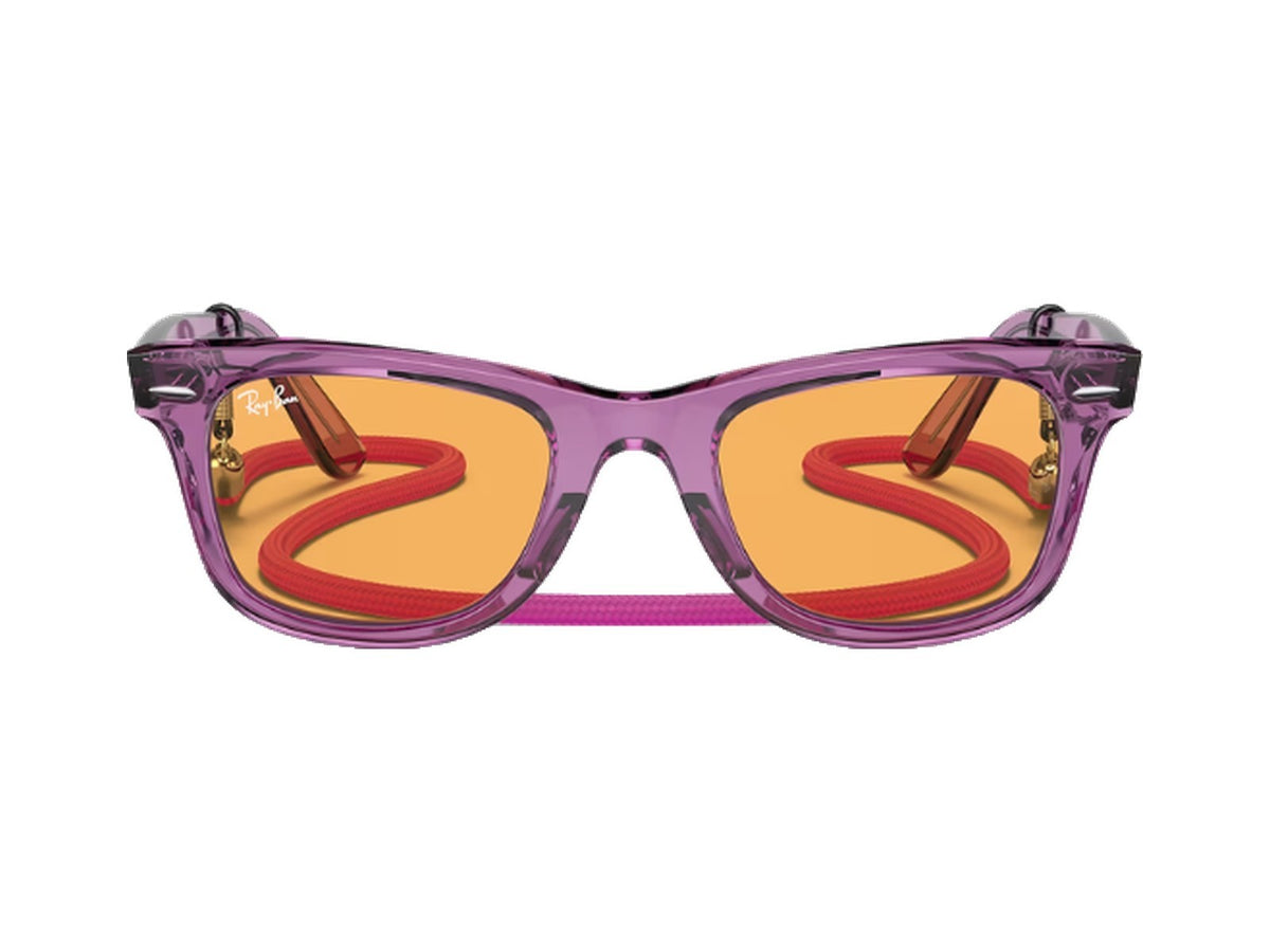 ORIGINAL WAYFARER COLORBLOCK TRANSPARENT VIOLET ORANGE